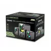 Esperanza EGS107 kaiutin 2.1 USB LED 5 W musta