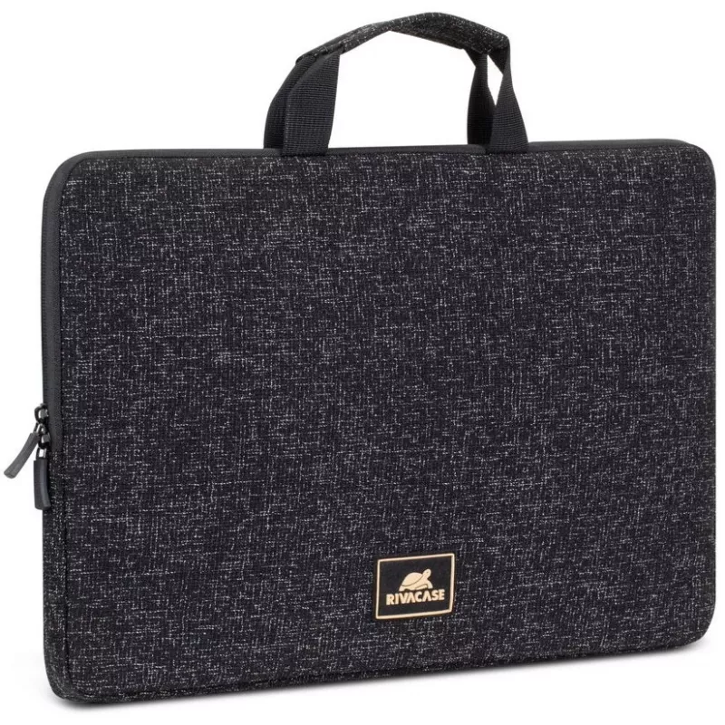 Sleeve-kotelo Rivacase 7915 39.6 cm (15.6 inch) musta valkoinen