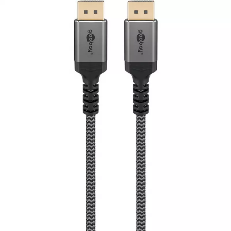 Goobay 75686 - Displayport 2.x kaapeli 16K 60 Hz - kaapeli - digitaali/näyttö/video (75686)