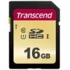 Flash-muisti Transcend 16GB SDHC UHS-I 500S