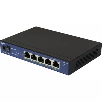 Verkkokytkin ALLNET ALL-SG8005P-2.5G, 5-porttinen, PoE-tuki, 2.5G uplink-kyky