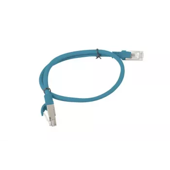 Verkkokaapeli LANBERG RJ-45 Cat5e PCU5-10CC-0050-B, 0,5 m, U/UTP, CCA, sininen