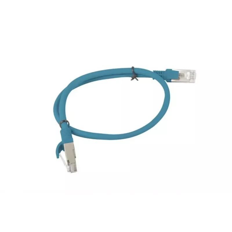 Lanberg PCU5-10CC-0050-B verkkokaapeli RJ45 Cat5e U/UTP, 0,5 m, sininen