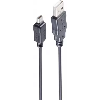 Kamerakaapeli ShiverPeaks BS77372 1,5 m musta USB-A