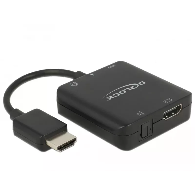 Videokaapelisovitin HDMI Type-A DeLOCK 63276