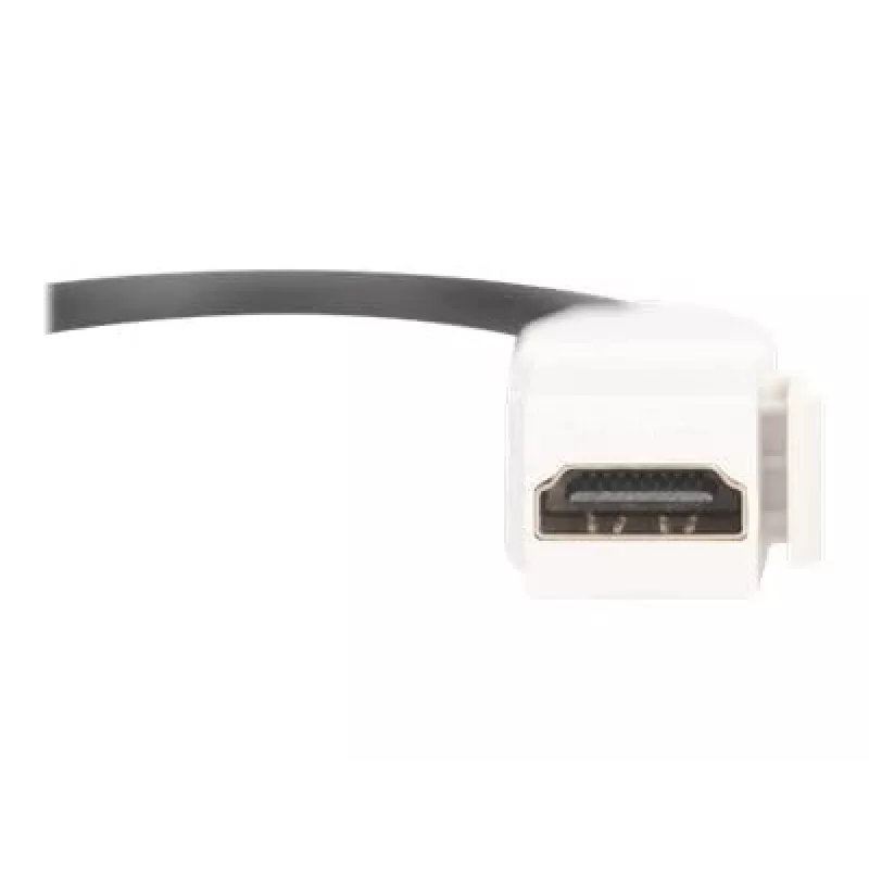 Digitus HDMI 2.0 Keystone -moduuli 12 cm kaapelilla (liitin/liitin)