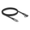 USB-kaapeli DeLOCK 81131 1 m USB-C musta 40 Gbit/s