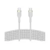 Belkin BOOSTCHARGE PRO Flex USB-kaapeli 3 m USB 2.0 USB-C valkoinen (CAB011BT3MWH)