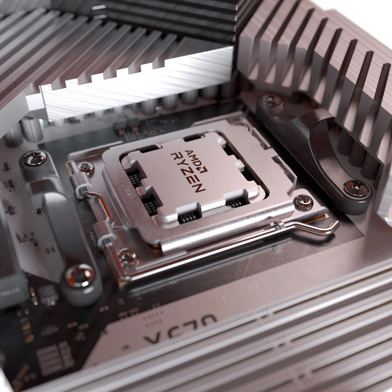 AMD AM5 Ryzen 7500F Tray 3,7GHz 6x Core 65W Boost 5 GHz 32MB välimuisti