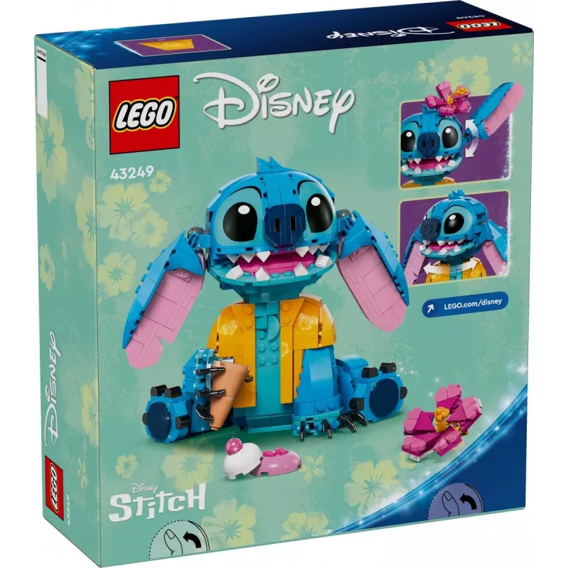 LEGO | Disney Stitch rakennettava lasten lelusetti jäätelöllä 43249