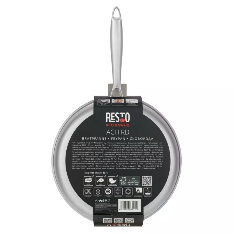 Resto Kitchenware Achird yleispannu pyöreä