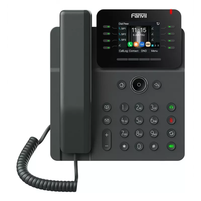 IP-puhelin Fanvil V62W musta