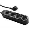 Jatkojohto Shelly Plug & Play PS4 Gen4 — 4 pistorasiaa, 12 A per pistorasia