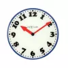 NeXtime seinäkello 8151 Boy, Ø43 cm, valkoinen/sininen/musta/punainen