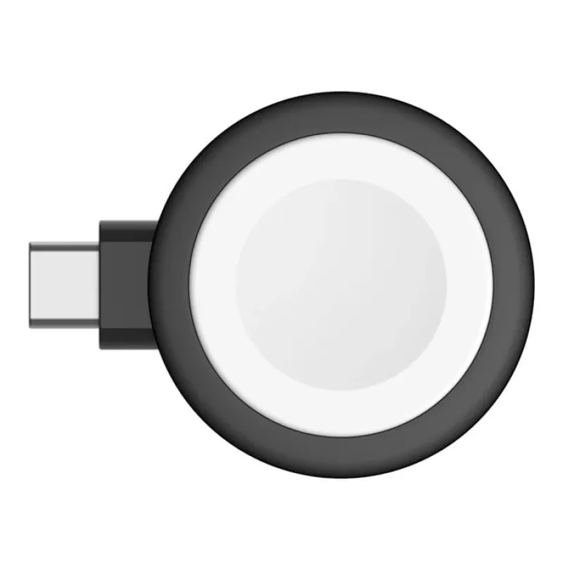 Belkin BoostCharge kannettava USB-C Apple Watch -laturi, musta (WIZ022glBK-B1)