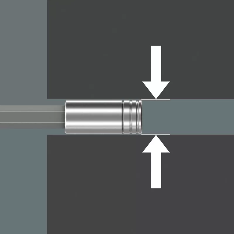 Wera Kraftform Kompakt 27 XL Universal 1 ruuvimeisselisarja, 7-osainen (05051028001)