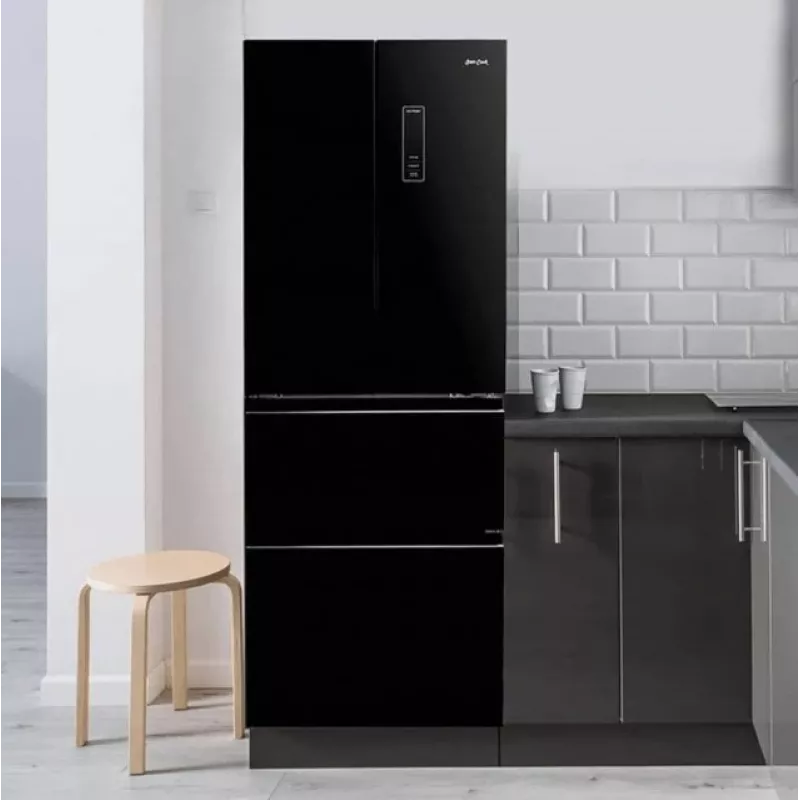 French-Door-jääkaappi-pakastin Sam Cook PSC-WG-1020AA/B 351 l, energiatehokkuusluokka E, musta