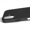 Mujjo Full Leather Case MagSafe -kotelo iPhone 17 musta