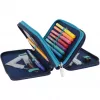 Herlitz TriCase Deep Ocean 31 kpl sininen polyesteri 190x70x115 mm