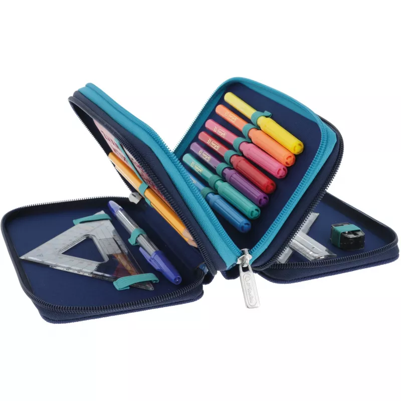 Herlitz TriCase Deep Ocean 31 kpl sininen polyesteri 190x70x115 mm