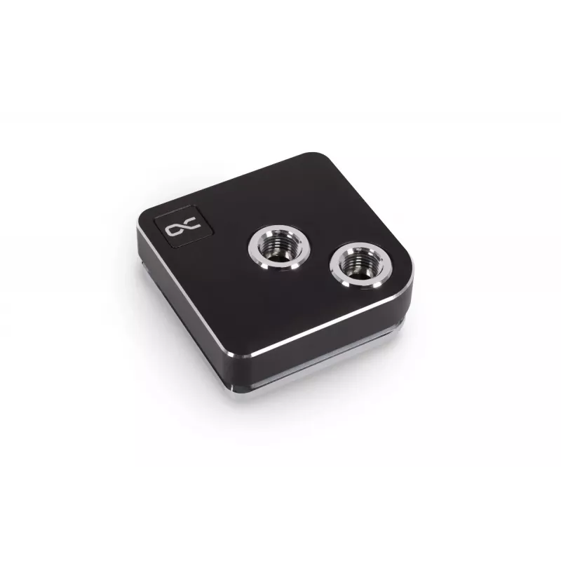 Alphacool Core 1 Black 13443 prosessorin vesijäähdytyslohko, kannat 1700/1851/AM4/AM5, musta
