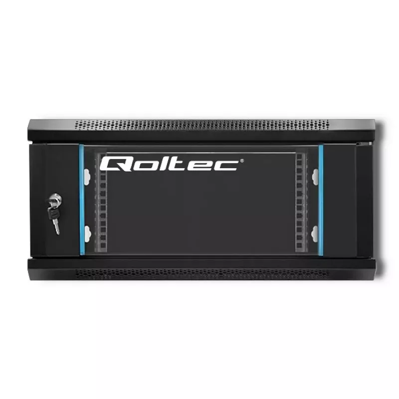 19 tuuman räkkikaappi QOLTEC 54461, 4U, 600x280x450 mm
