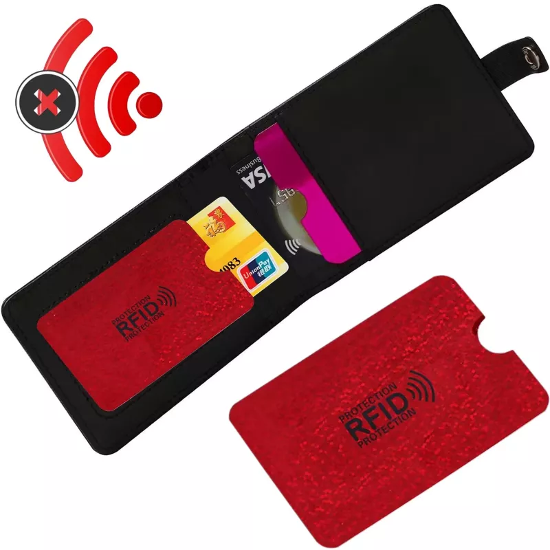 Extralink suojakotelo luottokorteille, RFID-varkaussuoja lähilukukorttikotelo