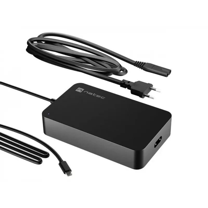 natec Grayling - kannettava - sisätiloihin - 110 - 240 V - 50 - 60 Hz - 90 W - 5 - 20 V