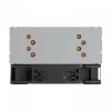 CPU-ilmajäähdytin SAVIO SAVGCOVORTEXX2ARGB 4 lämpöputkella, 120 mm ARGB-tuuletin, musta