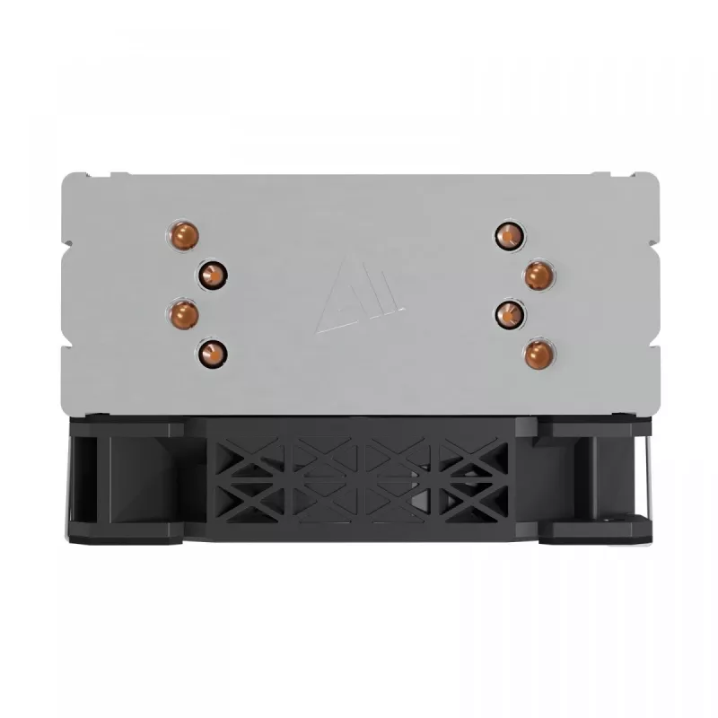 CPU-ilmajäähdytin SAVIO SAVGCOVORTEXX2ARGB 4 lämpöputkella, 120 mm ARGB-tuuletin, musta