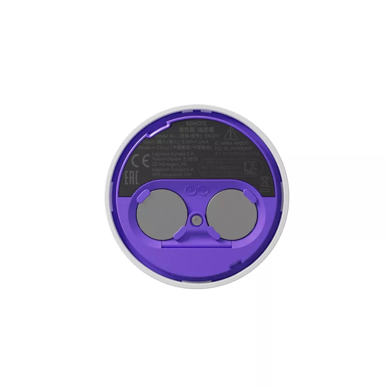 Logitech Scribe - kaukosäädin - valkoinen - Logitech - Scribe - paristo - CR2032 (952-000106)