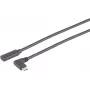 USB-kaapeli S/CONN 13-54155 USB 3.2 Gen 2x2 USB-C harmaa 20 Gbit/s