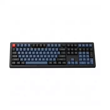 Mekaaninen näppäimistö Keychron V6 Ultra 8K 100% Bk RGB Red H – johdollinen Full-Size-näppäimistö, hot-swappable, ANSI-asettelu