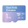 SanDisk Creator MicroSD-muistikortti 1TB suurilla siirtonopeuksilla jopa 190 MB/s