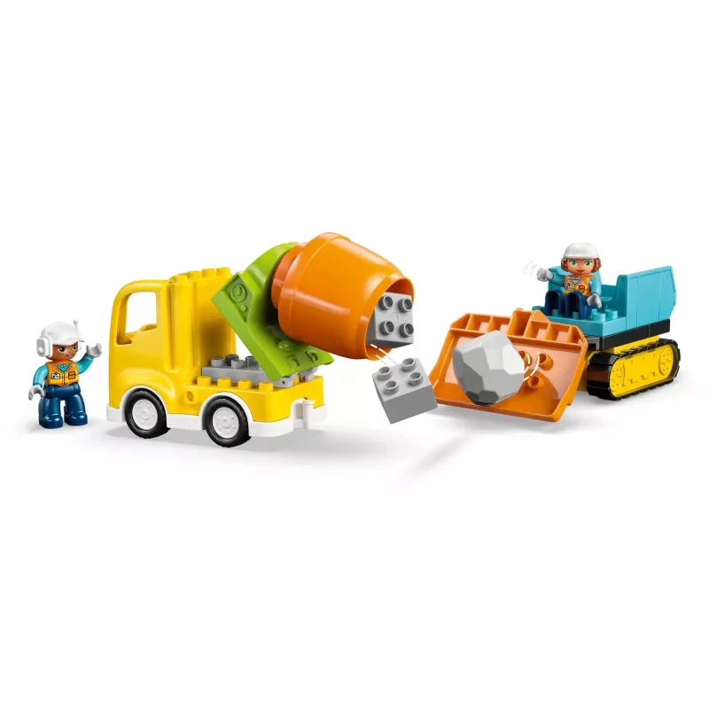LEGO DUPLO 10476 3-in-1 Rakennustyömaa ja ajoneuvot