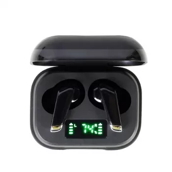 KUULOKEMIKROFONI BLUETOOTH IN-EAR/TWS musta FITEAR-X300B GEMBIRD