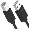 USB-2.0-kaapeli Unitek Y-C420GBK, USB-A - USB-B, 3 m, musta