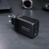 Seinänalaturi Tellur TLL151451 65W, 3-porttinen (2x USB-C, 1x USB-A)