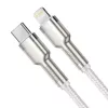 Baseus Cafule kaapeli 2m Lightning USB C pikalataus tiedonsiirto