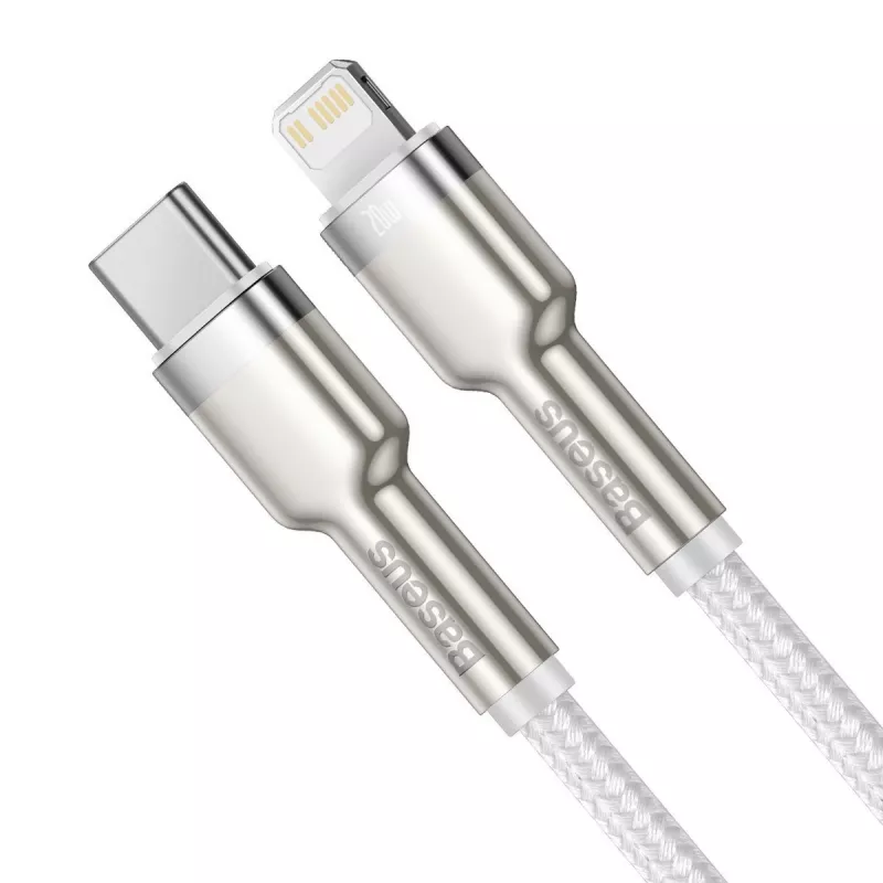 Baseus Cafule kaapeli 2m Lightning USB C pikalataus tiedonsiirto