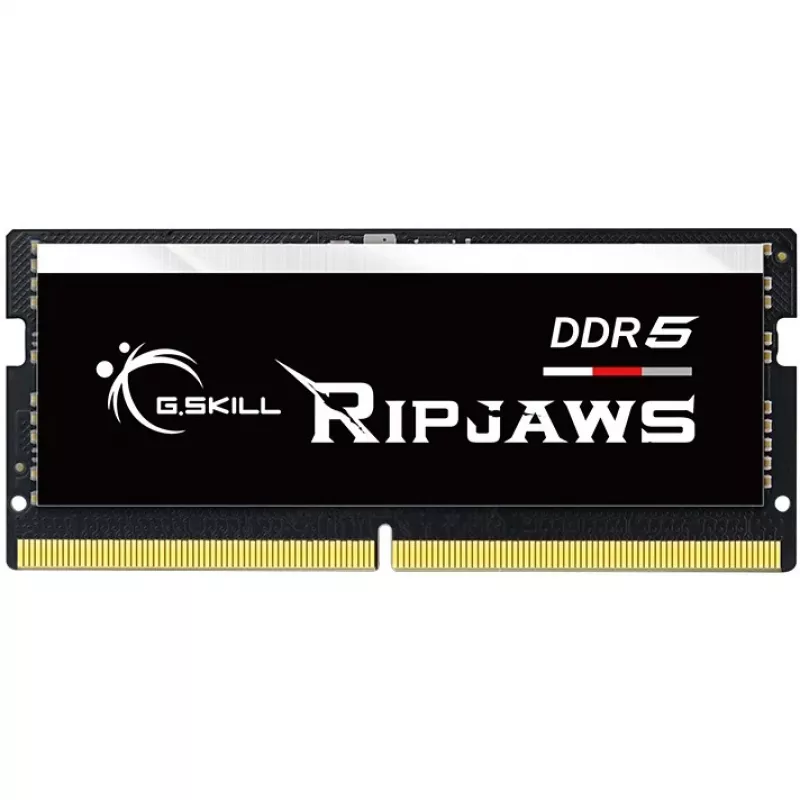 SO-DIMM 64 GB DDR5-4800 (2x 32 GB) Dual-kit, muisti musta, F5-4800S4039A32GX2-RS, Ripjaws
