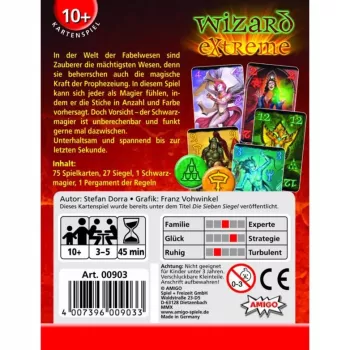 Wizard Extreme, korttipeli