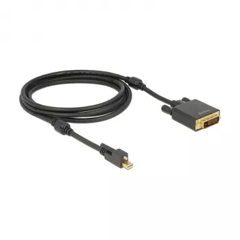 Videokaapeliadapteri DeLOCK 83726 Mini DisplayPort - DVI 2 m musta