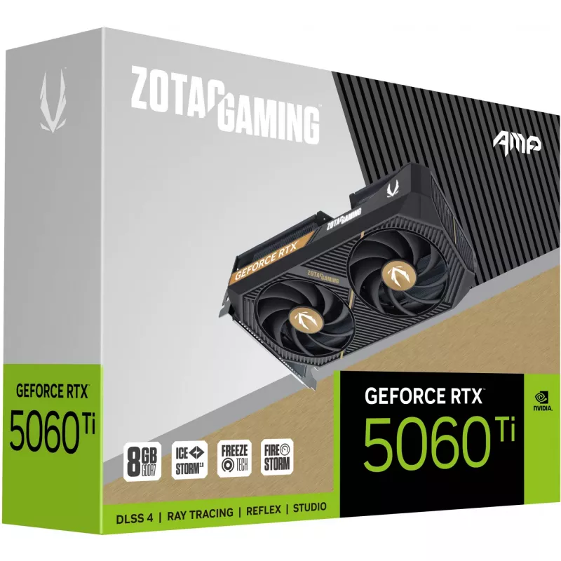 Zotac GAMING GeForce RTX 5060 Ti AMP -näytönohjain