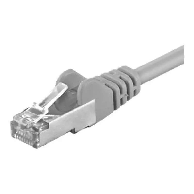 Verkkokaapeli GOOBAY CAT 5e F/UTP patchkaapeli RJ-45–RJ-45 10 m harmaa