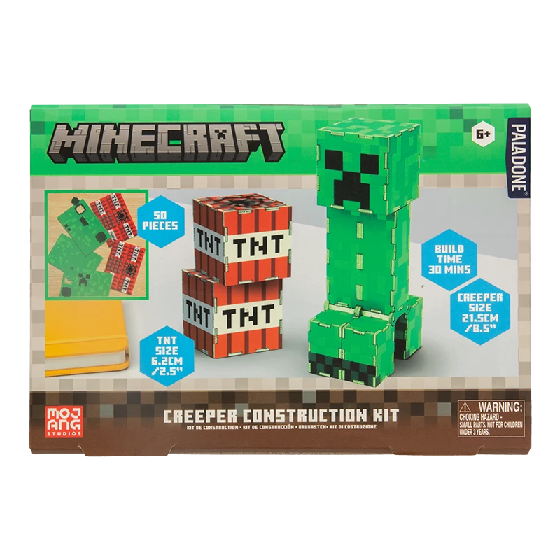 Rakennussarja Paladone Minecraft Creeper – koottava Creeper-figuurisarja