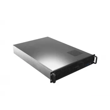 Rack-kotelo Lanberg SC01-6502-12B 2U musta 7 tuuletinta