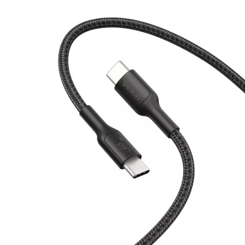 Belkin USB-C/USB-C -pelikaapeli 2 m punottu Switch 2 ENA008hq2MBK (ENA008HQ2MBK)