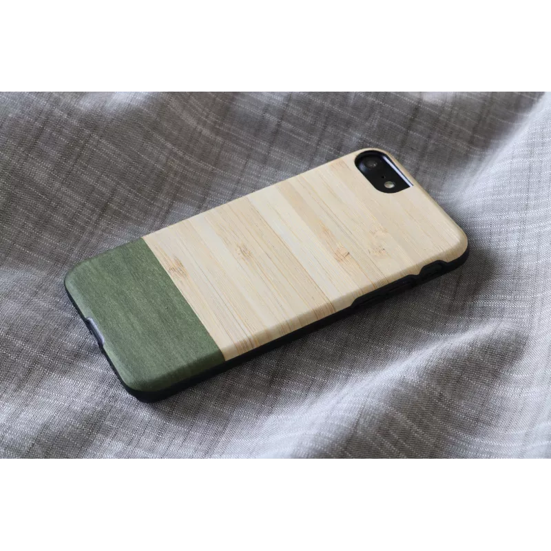Puhelinkotelo Man and Wood iPhone 7/8 – Bambuswald musta