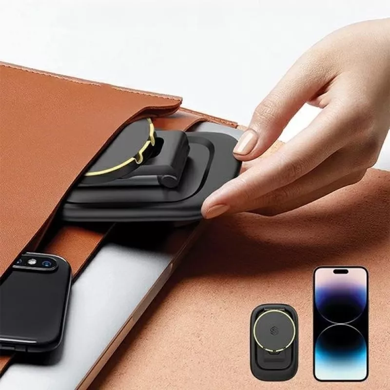 Magneettiteline SODI BM-310 musta MagSafe mobiililaitteille